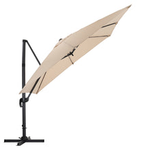 Load image into Gallery viewer, Large Square Canopy Rotating Outdoor Cantilever Parasol, LG0797
