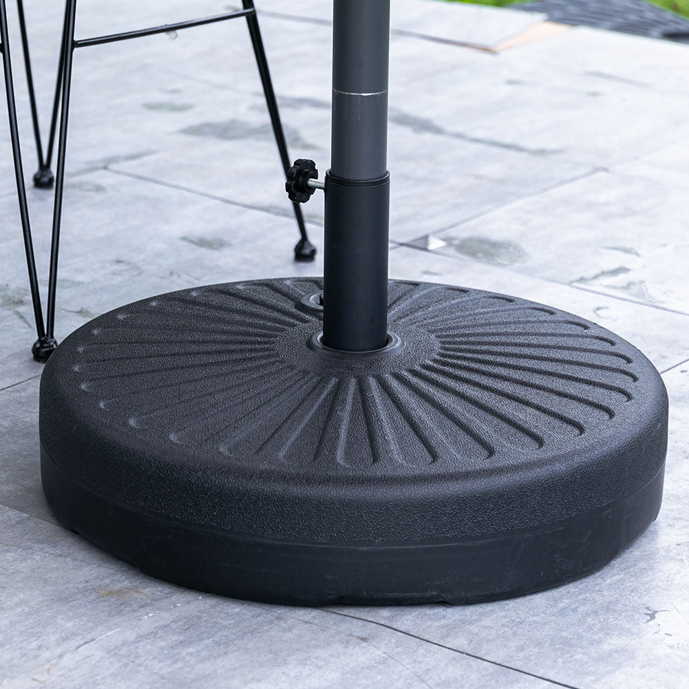 Heavy-duty Round Umbrella Stand Garden Parasol Base