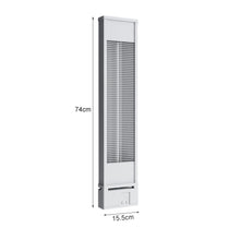 Load image into Gallery viewer, Outdoor Wall Mounted Electric Infrared Patio Heater with Remote Control
