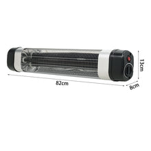 Load image into Gallery viewer, 2KW Electric Wall Mounted Electric Patio Heater
