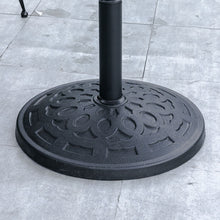 Load image into Gallery viewer, Resin Umbrella Base Heavy Duty Outdoor Parasol Stand
