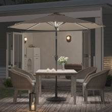 Load image into Gallery viewer, Large Solar Powered LED Patio Umbrella for Outdoor Garden Patio, LG0932
