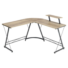 Load image into Gallery viewer, L-shaped Computer Desk PC Home Office Study Gaming Working Table,Maple Wood
