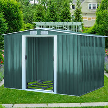 Load image into Gallery viewer, Large Metal Garden Tool Storage Shed, PM0052PM0053PM0054PM0055
