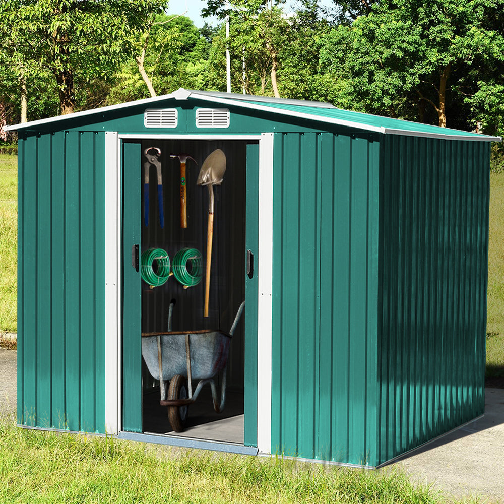 Large Metal Garden Tool Storage Shed, PM0060PM0061PM0062