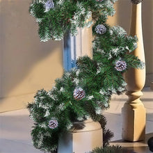 Load image into Gallery viewer, 270CM Christmas Garland Decorations Imperial Pine Fireplace Wreath
