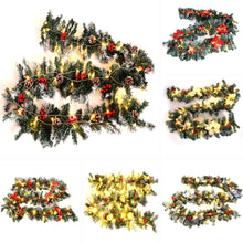 Load image into Gallery viewer, 270CM Christmas 50 LED Light Up Xmas Decor Hanging Rattan
