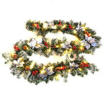 Load image into Gallery viewer, 270CM Christmas 50 LED Light Up Xmas Decor Hanging Rattan
