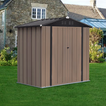 Load image into Gallery viewer, Metal Garden Shed Garden Storage
