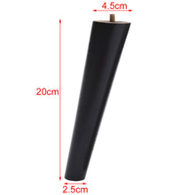 Load image into Gallery viewer, Set of 4 Wooden Oak Furniture Round Legs Feet
