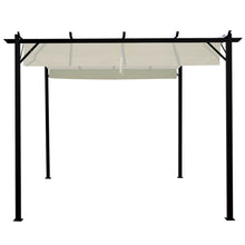 Load image into Gallery viewer, Outdoor Retractable Steel Pergola with Canopy, PM0744PM0745
