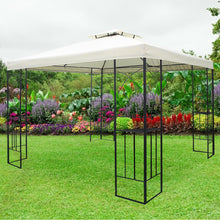 Load image into Gallery viewer, European Square Outdoor Steel Gazebo with Canopy, PM0746
