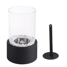 Load image into Gallery viewer, Round Bio Ethanol Tabletop Fireplace with Flame Guard
