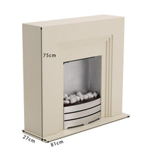 Load image into Gallery viewer, Electric Fire Suite Freestanding Fireplace
