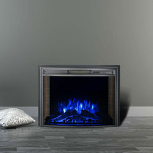 Load image into Gallery viewer, Electric Insert Heater Fireplace 3 Flame Colours with Remote Control
