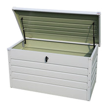 Load image into Gallery viewer, 120CM Garden Storage Box Chest Lockable Tool Organizer
