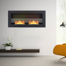 Load image into Gallery viewer, Indoor Wall Mounted Recessed Bio Ethanol Fireplace-4 Color Options
