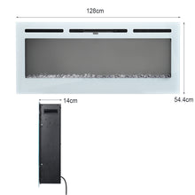 Load image into Gallery viewer, Electric Fireplace Wall Mounted Room Heater 12 LED Flame Colours
