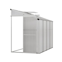 Load image into Gallery viewer, Livingandhome 8 x 4 ft Lean-to Aluminum Greenhouse with Sliding Door, PM1047PM1048
