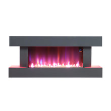 Load image into Gallery viewer, 50 inch Large LED Standing Electric Fireplace 7 Flame Colours with Remote Control
