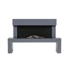 Load image into Gallery viewer, Large LED Standing Electric Fireplace 7 Flame Colours with Remote Control
