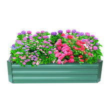 Load image into Gallery viewer, Livingandhome Galvanized Steel Rectangular Raised Garden Bed Planter Box, PM1169,PM1170,PM1171
