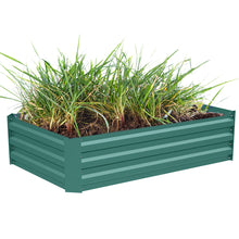 Load image into Gallery viewer, Livingandhome Galvanized Steel Rectangular Raised Garden Bed Planter Box, PM1169,PM1170,PM1171
