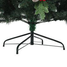 Load image into Gallery viewer, Livingandhome 1.8m Natural Looking Artificial Frosted Christmas Tree for Home, PM1243
