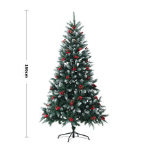 Load image into Gallery viewer, Livingandhome Classic Artificial Christmas Tree with Stand for Indoor Decor, PM1245
