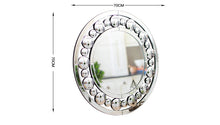 Load image into Gallery viewer, Wall Round Mirror Art Vanity Mirror 70x70cm
