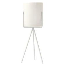 Load image into Gallery viewer, Garden Geometric Plant Stand Ceramic Pot Succulent Flower Iron Cross Low Rack Holder
