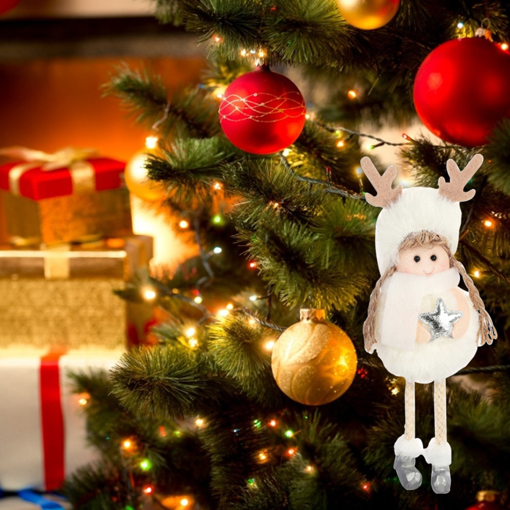 Fluffy Angel Hanging Ornaments for Christmas Tree, SP1842