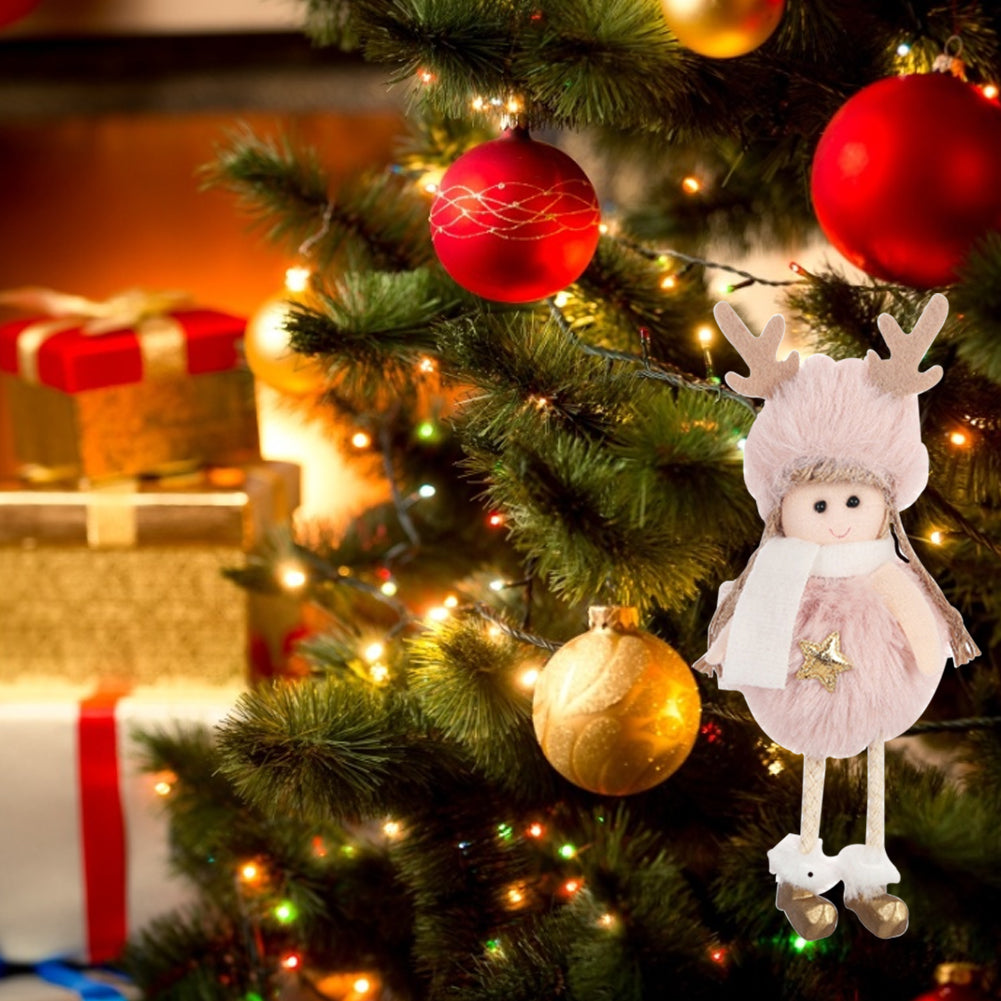 Fluffy Angel Hanging Ornaments for Christmas Tree, SP1844