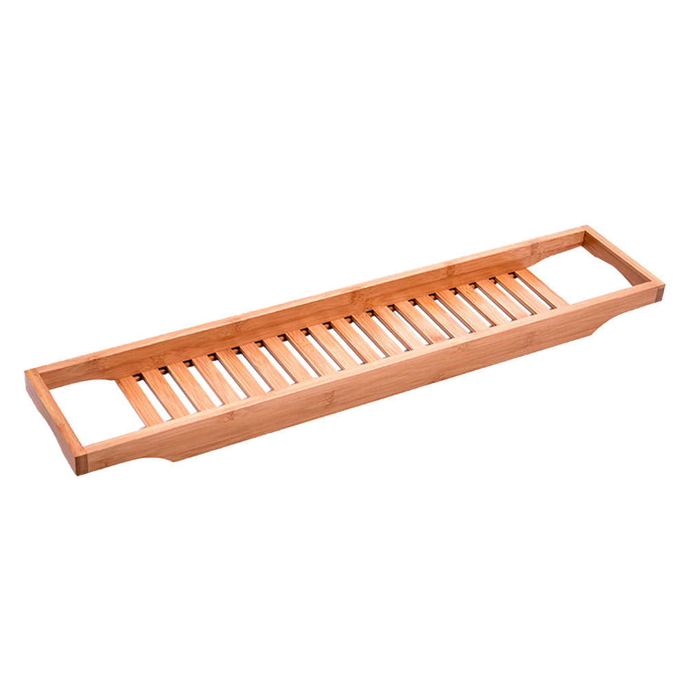 Bamboo Wood Bath Bathtub Rack Storage Tray Holder
