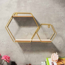 Load image into Gallery viewer, Wall Floating Shelf Display Storage Rack Plant Stand
