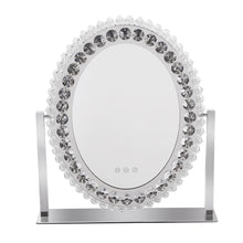 Load image into Gallery viewer, Dimmable Led Light Crystal Hollywood Makeup Mirror
