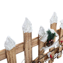 Load image into Gallery viewer, Christmas Wooden Decorative Tree Fence Xmas Tree Border, SW0335
