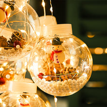 Load image into Gallery viewer, Decorative Hanging Ball LED Lights with Sucker Christmas Ornament, SW0336
