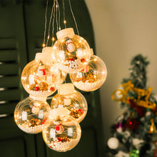 Load image into Gallery viewer, Decorative Hanging Ball LED Lights with Sucker Christmas Ornament, SW0336
