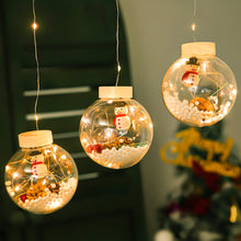 Load image into Gallery viewer, Decorative Hanging Ball LED Lights with Sucker Christmas Ornament, SW0336
