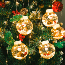 Load image into Gallery viewer, Decorative Hanging Ball LED Lights with Sucker Christmas Ornament, SW0336
