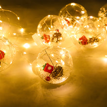 Load image into Gallery viewer, Decorative Hanging Ball LED Lights with Sucker Christmas Ornament, SW0337
