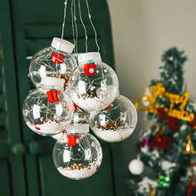 Load image into Gallery viewer, Decorative Hanging Ball LED Lights with Sucker Christmas Ornament, SW0337
