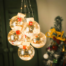 Load image into Gallery viewer, Decorative Hanging Ball LED Lights with Sucker Christmas Ornament, SW0337
