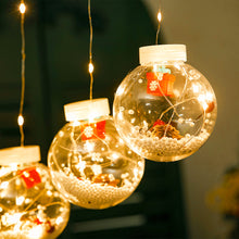 Load image into Gallery viewer, Decorative Hanging Ball LED Lights with Sucker Christmas Ornament, SW0337
