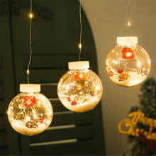 Load image into Gallery viewer, Decorative Hanging Ball LED Lights with Sucker Christmas Ornament, SW0337
