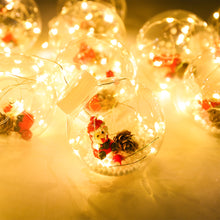 Load image into Gallery viewer, Decorative Hanging Ball LED Lights with Sucker Christmas Ornament, SW0338
