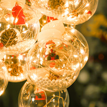 Load image into Gallery viewer, Decorative Hanging Ball LED Lights with Sucker Christmas Ornament, SW0338
