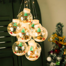 Load image into Gallery viewer, Decorative Hanging Ball LED Lights with Sucker Christmas Ornament, SW0339
