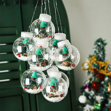 Load image into Gallery viewer, Decorative Hanging Ball LED Lights with Sucker Christmas Ornament, SW0339
